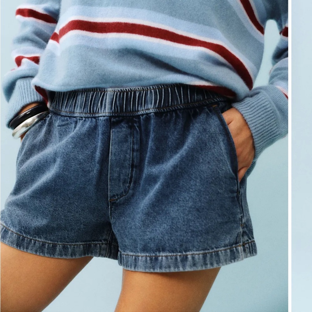 Reformation Classic Blue Denim Pants